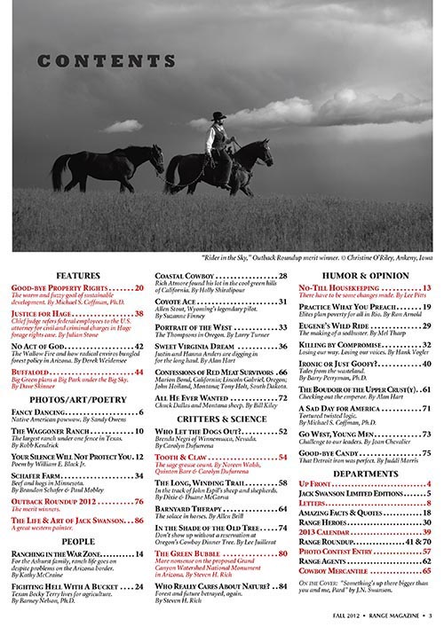 spring 2012 toc